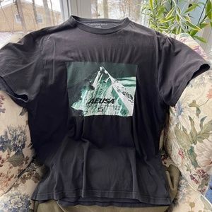 Mens American Eagle logo shirt, XL Black